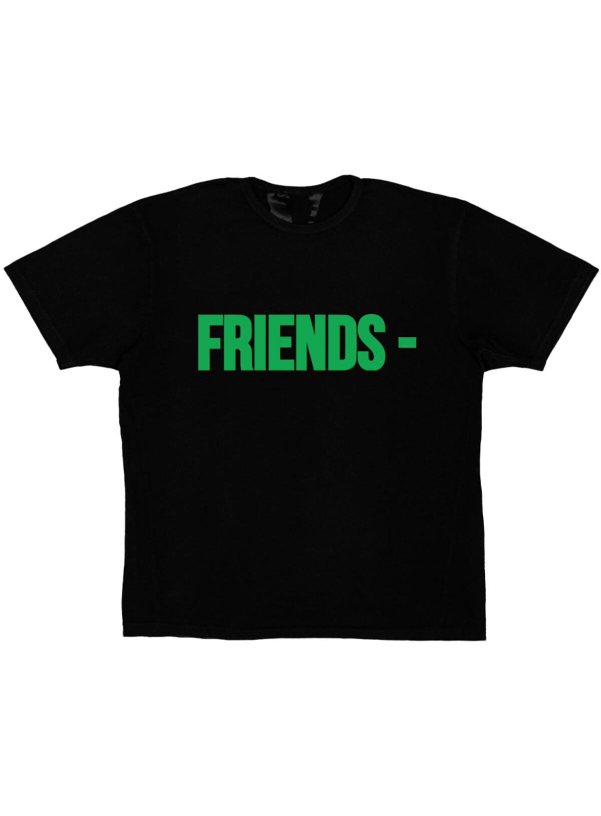 VLONE FRIENDS TEE - BLACK/GREEN