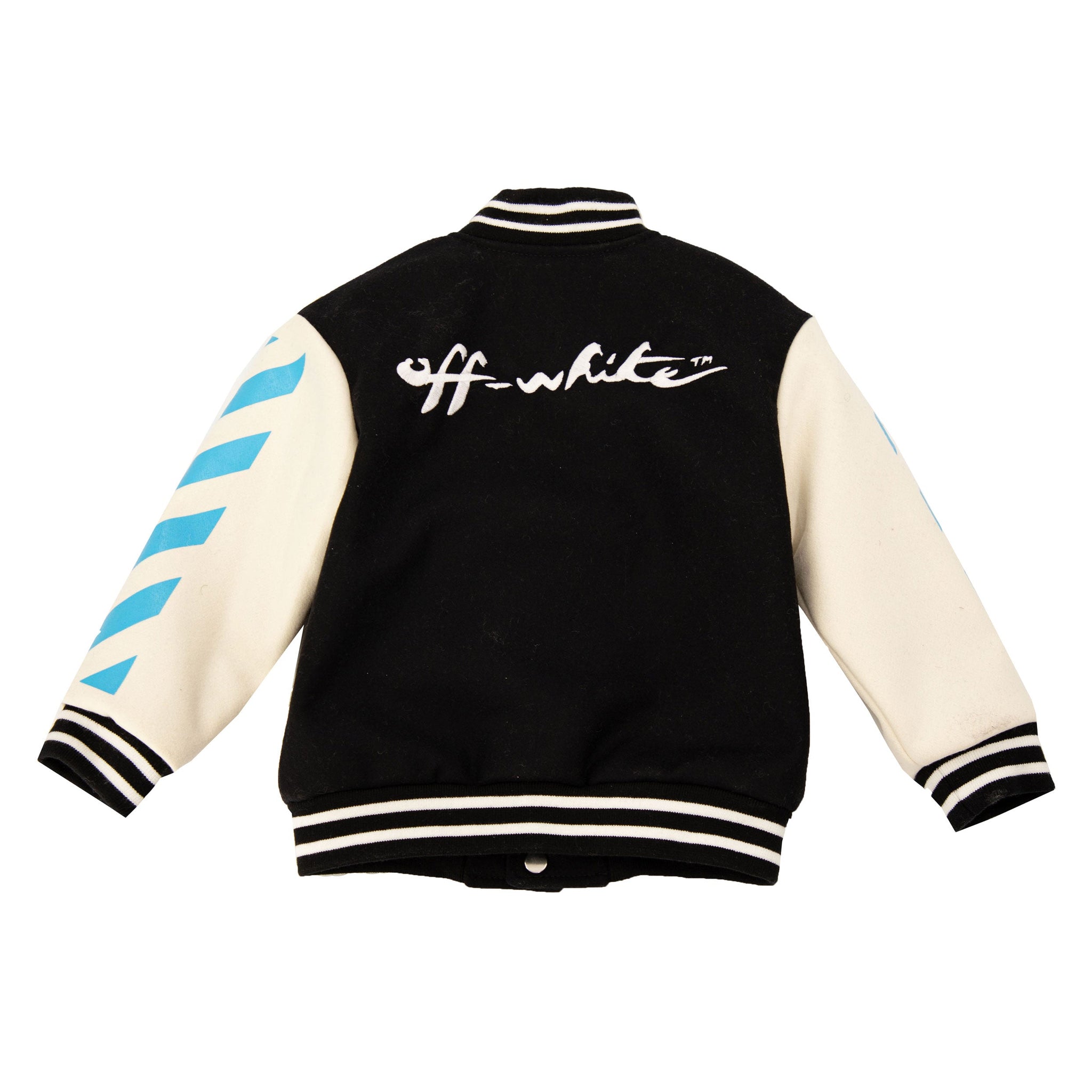 OW BOMBER VARSITY -  BLACK W/ BLUE