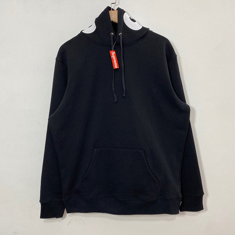 SUP 21FW CONTRAST HOODED SWEATSHIRT - Black