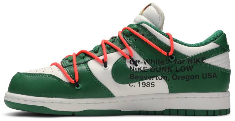 OFF-WHITE x Dunk Low 'Pine Green'