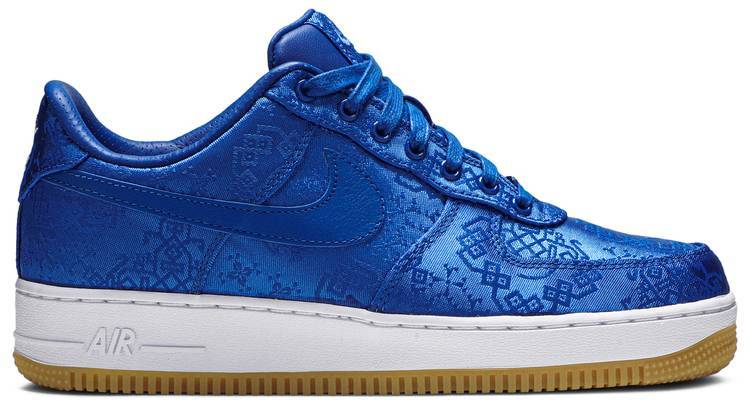 CLOT x Air Force 1 PRM 'Royal Silk'