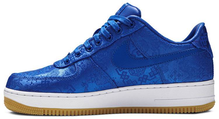 CLOT x Air Force 1 PRM 'Royal Silk'