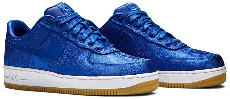 CLOT x Air Force 1 PRM 'Royal Silk'