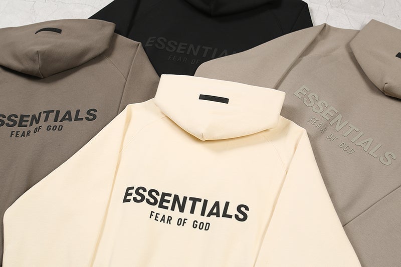 Fear of God Essentials Hoodie Pull-Over Hoodie (SS21) 'Light Heather Oatmeal'