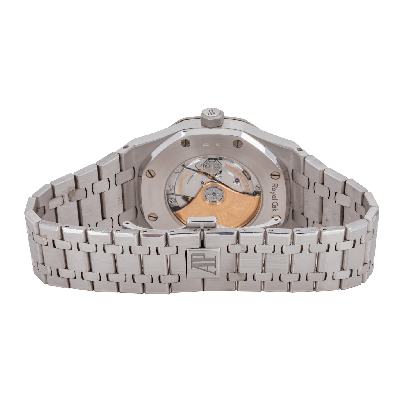 Audemars Piguet Royal Oak White Gold Factory Rainbow Bezel 15413BC