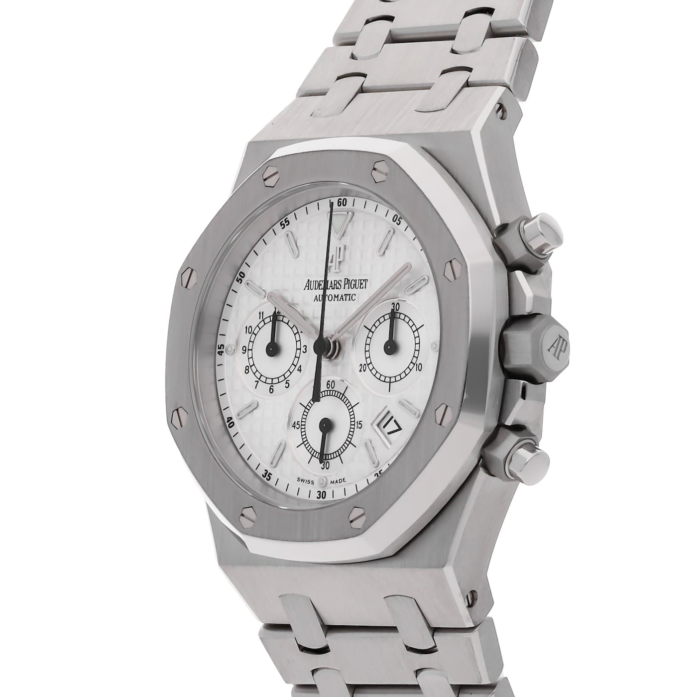 Audemars Piguet Royal Oak Chronograph Stainless Steel 39mm White Dial 26300ST