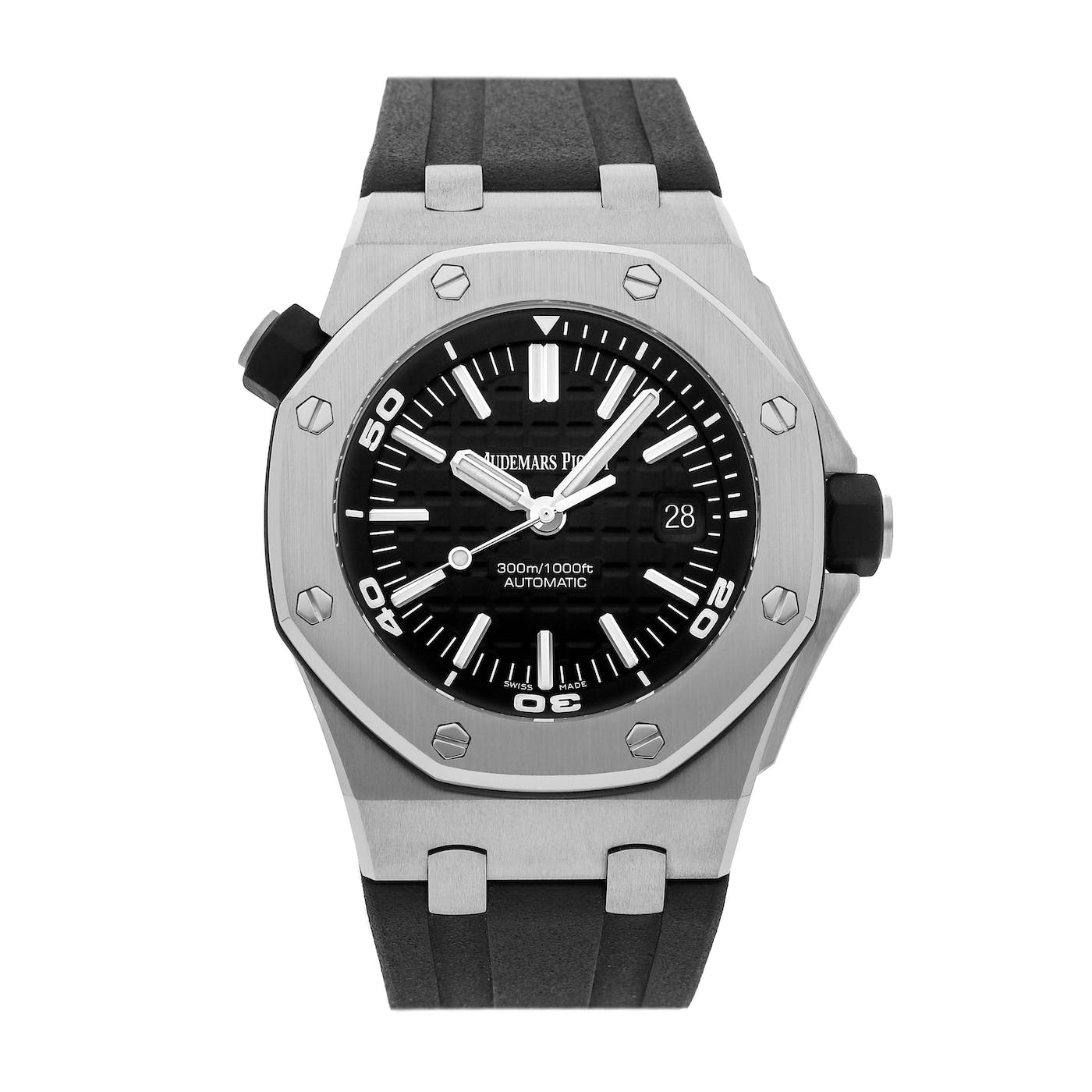 Audemars Piguet Royal Oak Offshore Diver Black DIal 42mm 15710ST