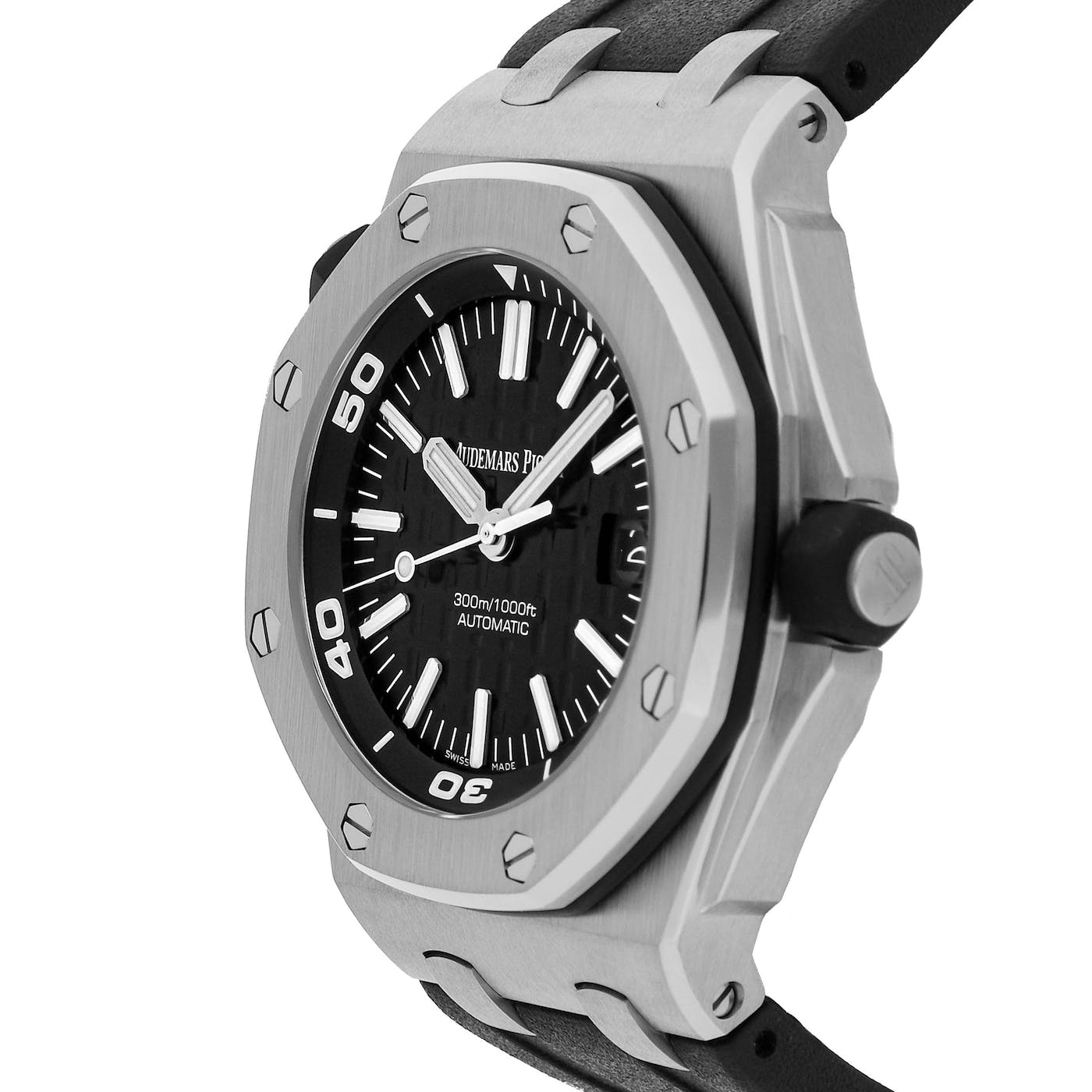 Audemars Piguet Royal Oak Offshore Diver Black DIal 42mm 15710ST