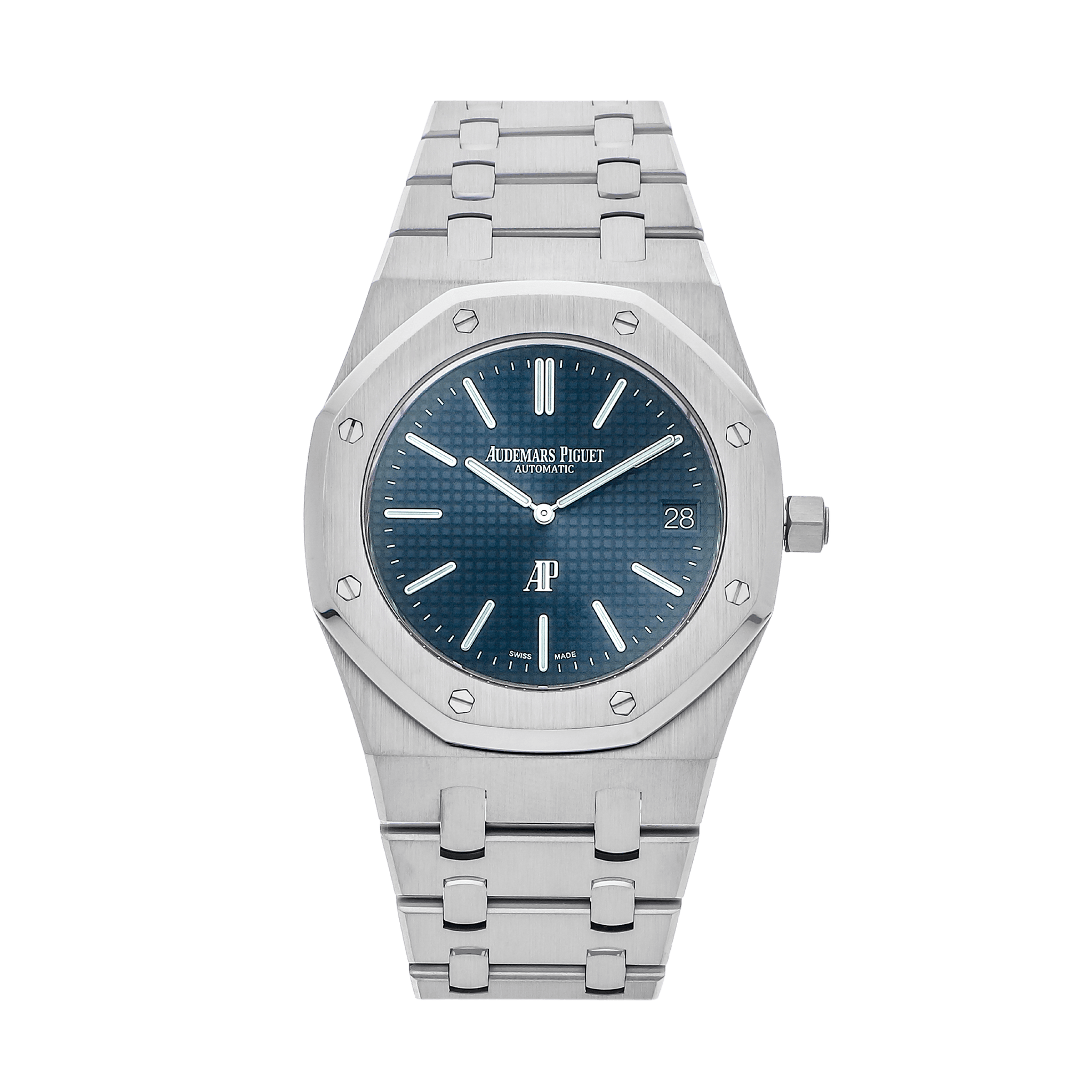 Audemars Piguet Royal Oak Ultra Thin 39mm Stainless Steel Blue Dial 15202ST