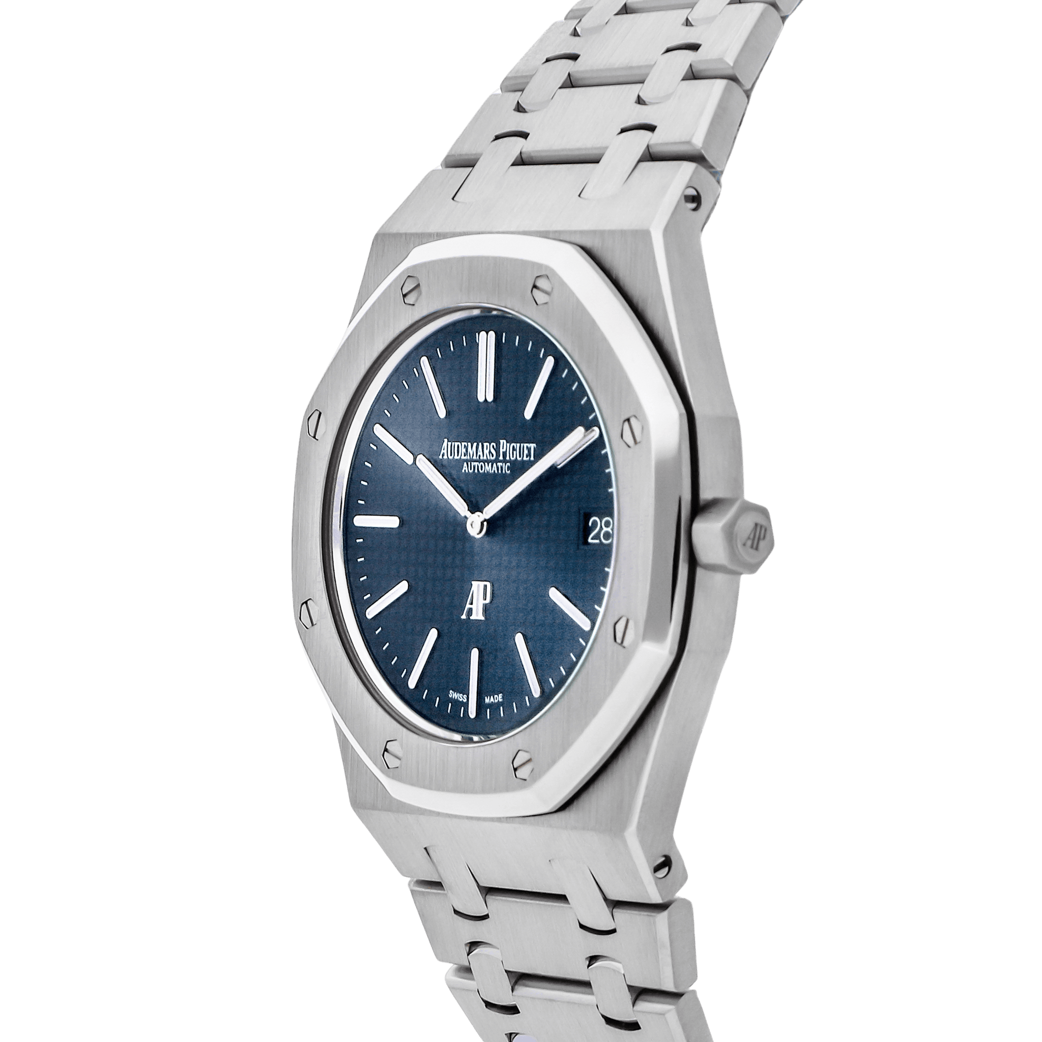 Audemars Piguet Royal Oak Ultra Thin 39mm Stainless Steel Blue Dial 15202ST