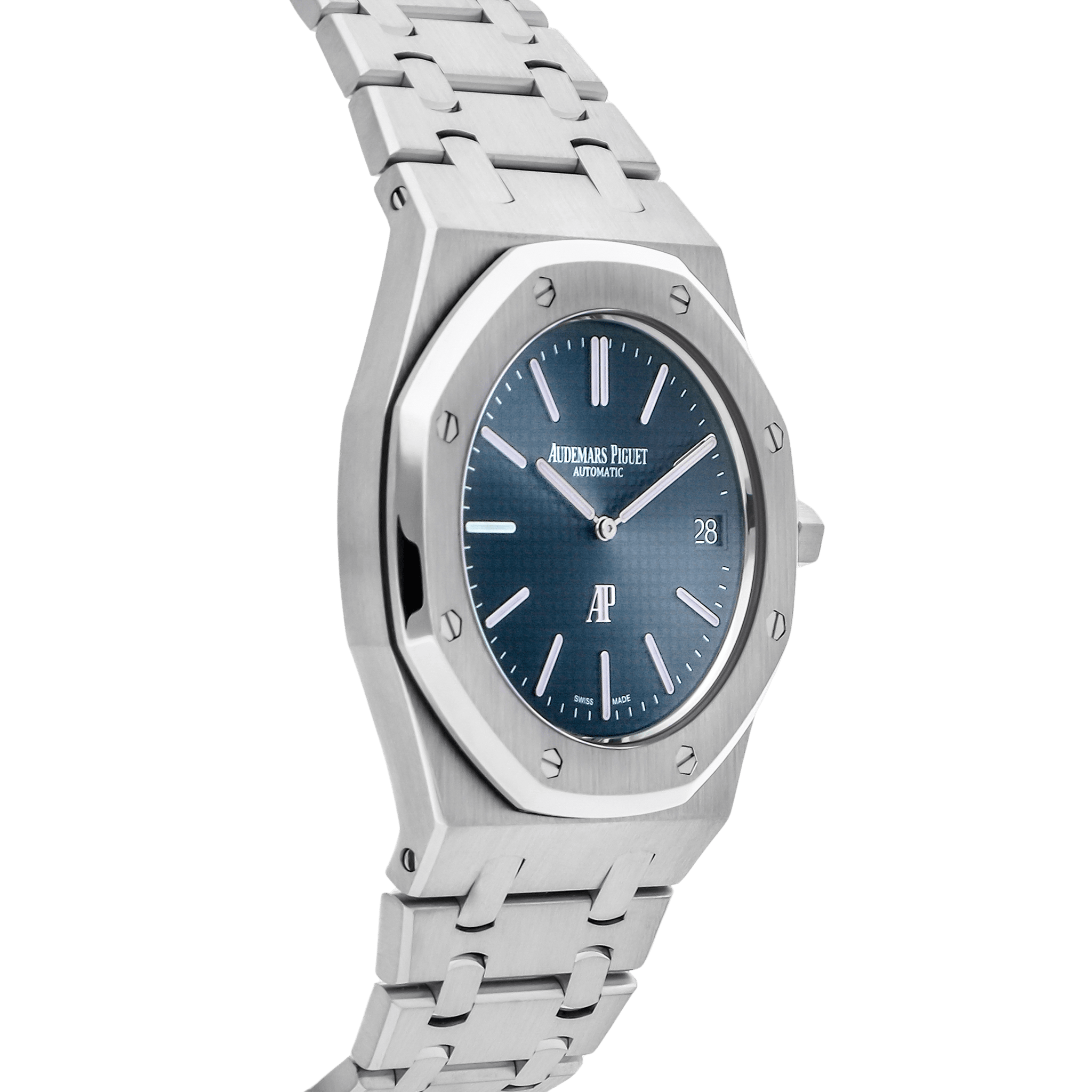 Audemars Piguet Royal Oak Ultra Thin 39mm Stainless Steel Blue Dial 15202ST