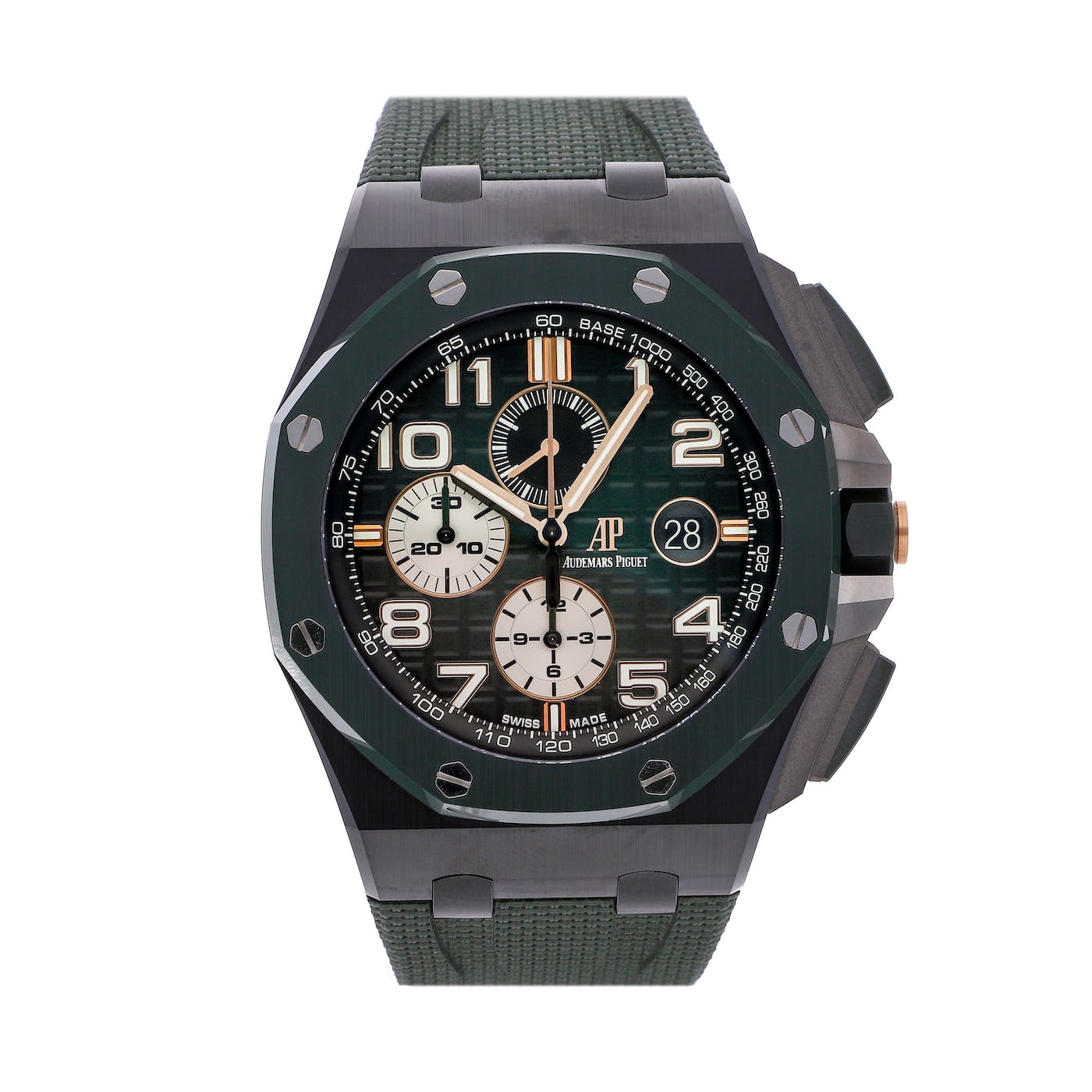 Audemars Piguet Royal Oak Offshore Chronograph Ceramic 44mm Green 26405CE