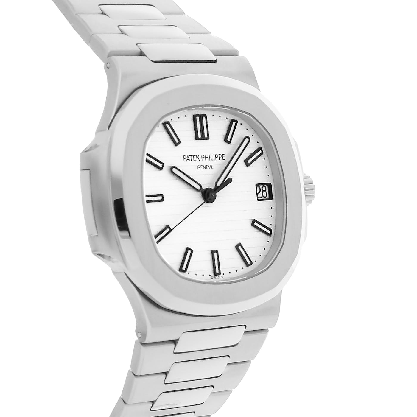 Patek Philippe Nautlius Stainless Steel White 40mm 5711/1A