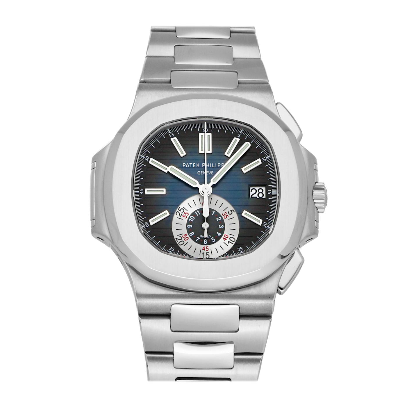 Patek Philippe Nautilus Stainless Steel 40mm Blue 5980/1A