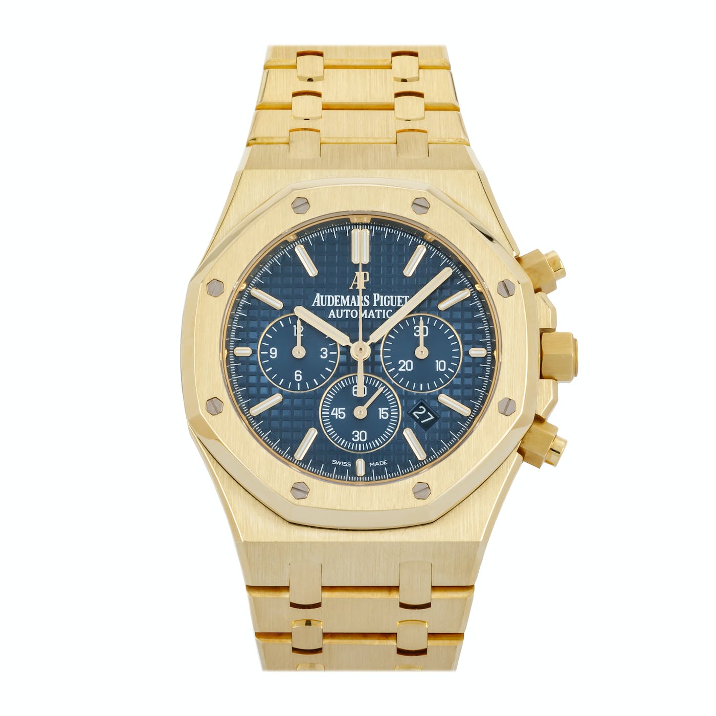 Audemars Piguet Royal Oak Offshore Yellow Gold Blue 26320BA