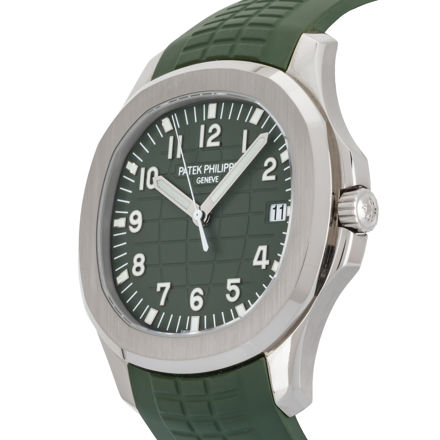 Patek Philippe Aquanaut White Gold Green 40mm 5168G