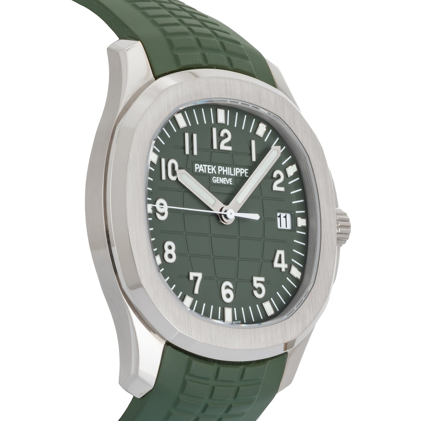 Patek Philippe Aquanaut White Gold Green 40mm 5168G