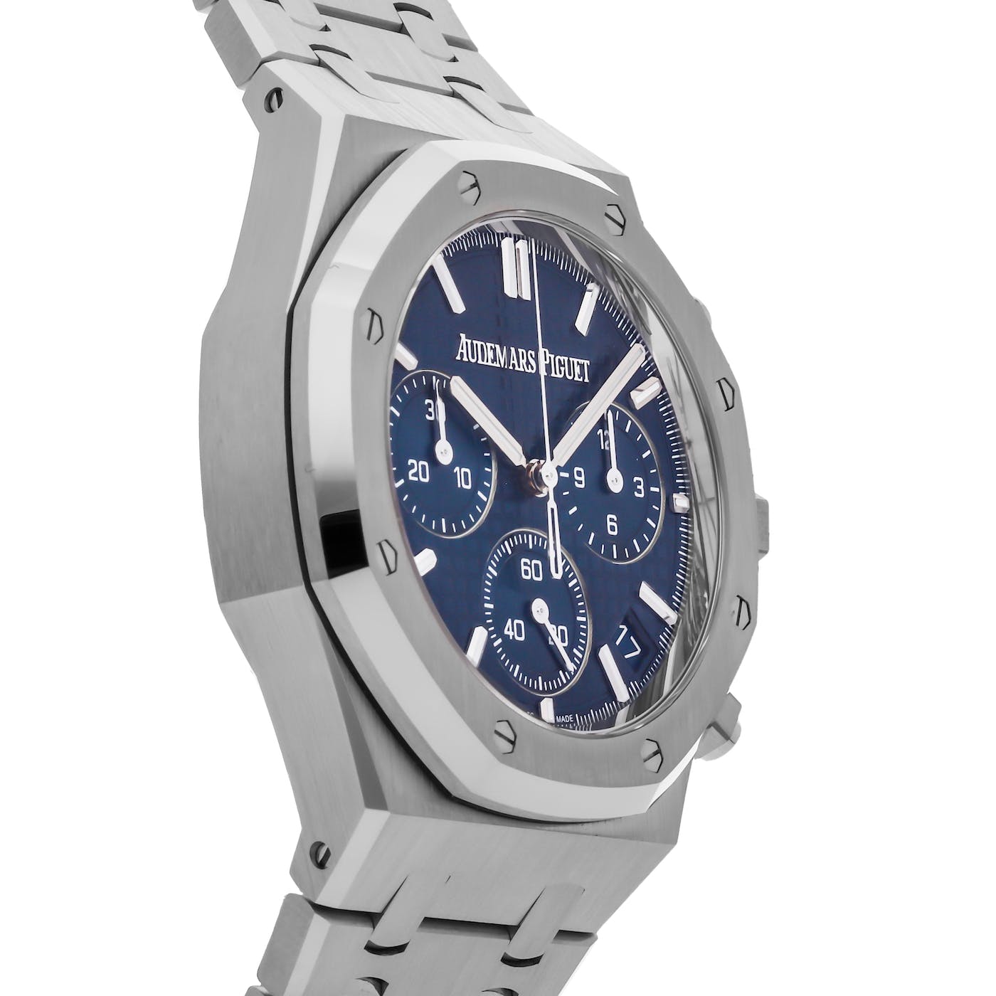 Audemars Piguet Royal Oak Chronograph 41mm Stainless Steel Blue 26240ST