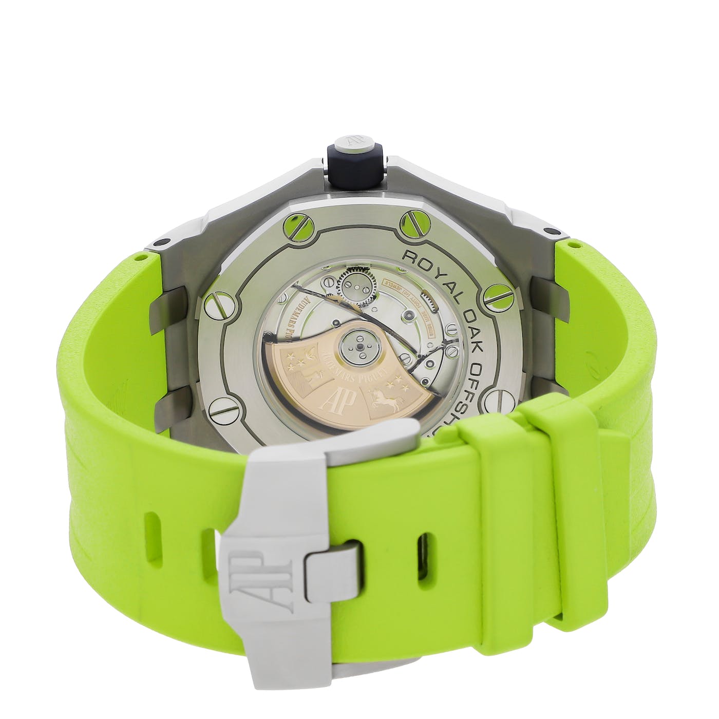 Audemars Piguet Royal Oak Offshore Diver Lime Green 42mm Stainless Steel 15710ST