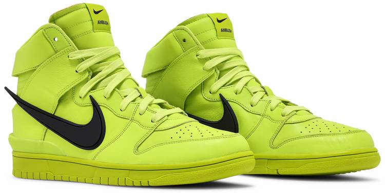 AMBUSH x Dunk High 'Flash Lime'