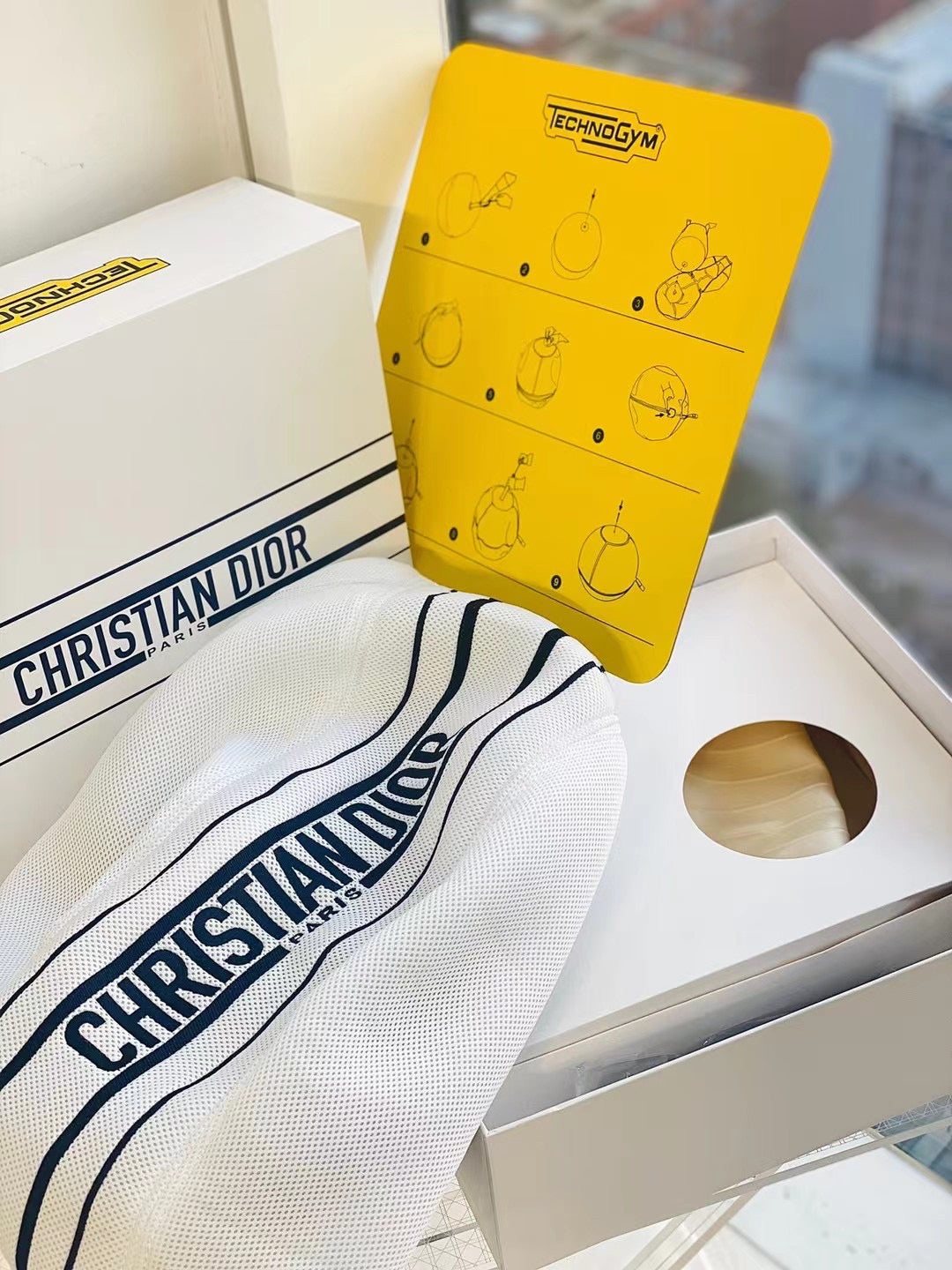 CHRISTIAN TECHNOGYM GYM BALL