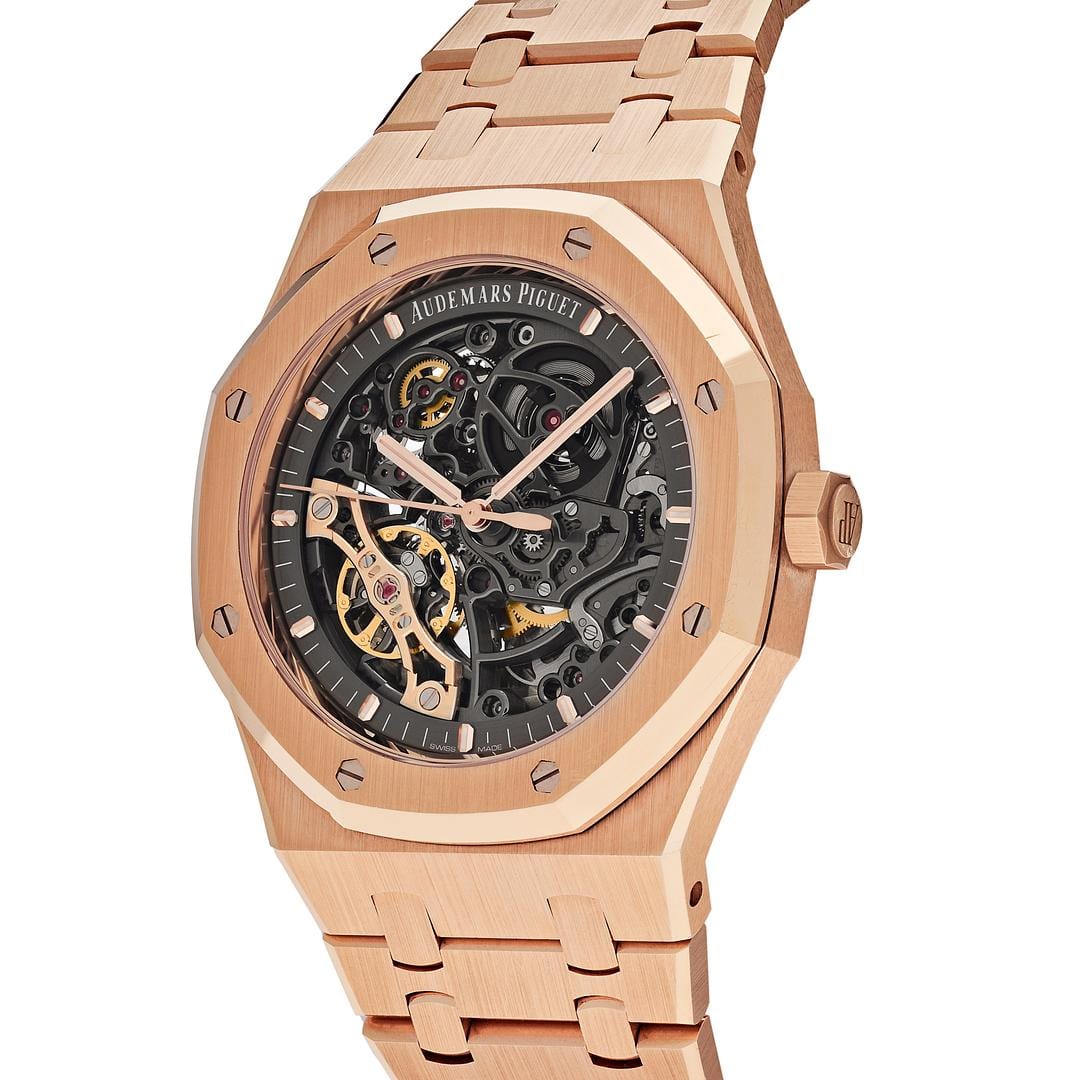 Audemars Piguet Royal Oak Openworked Rose Gold 41mm 15407OR