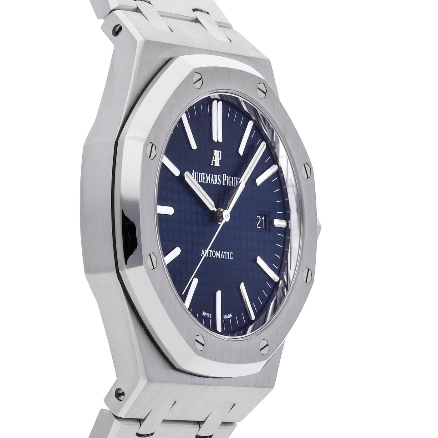 Audemars Piguet Royal Oak Stainless Steel Blue 15400ST