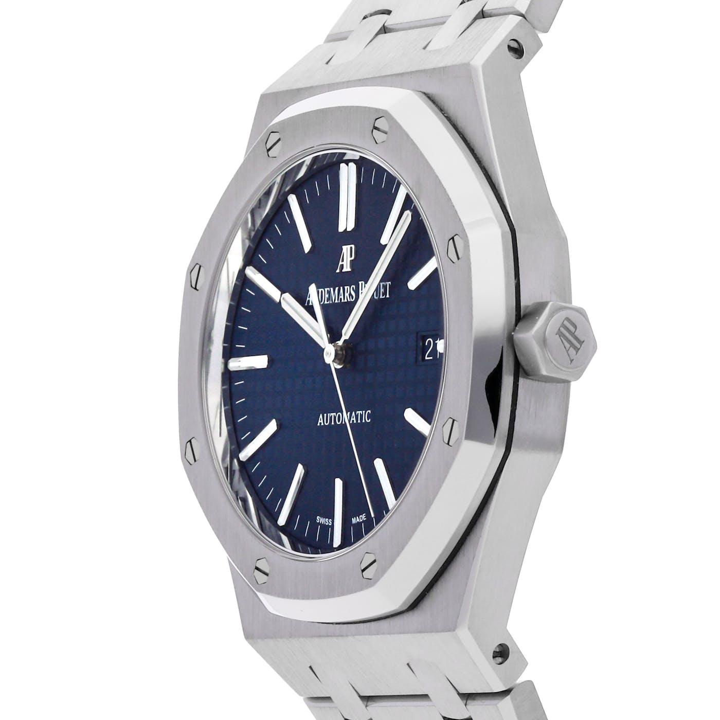 Audemars Piguet Royal Oak Stainless Steel Blue 15400ST