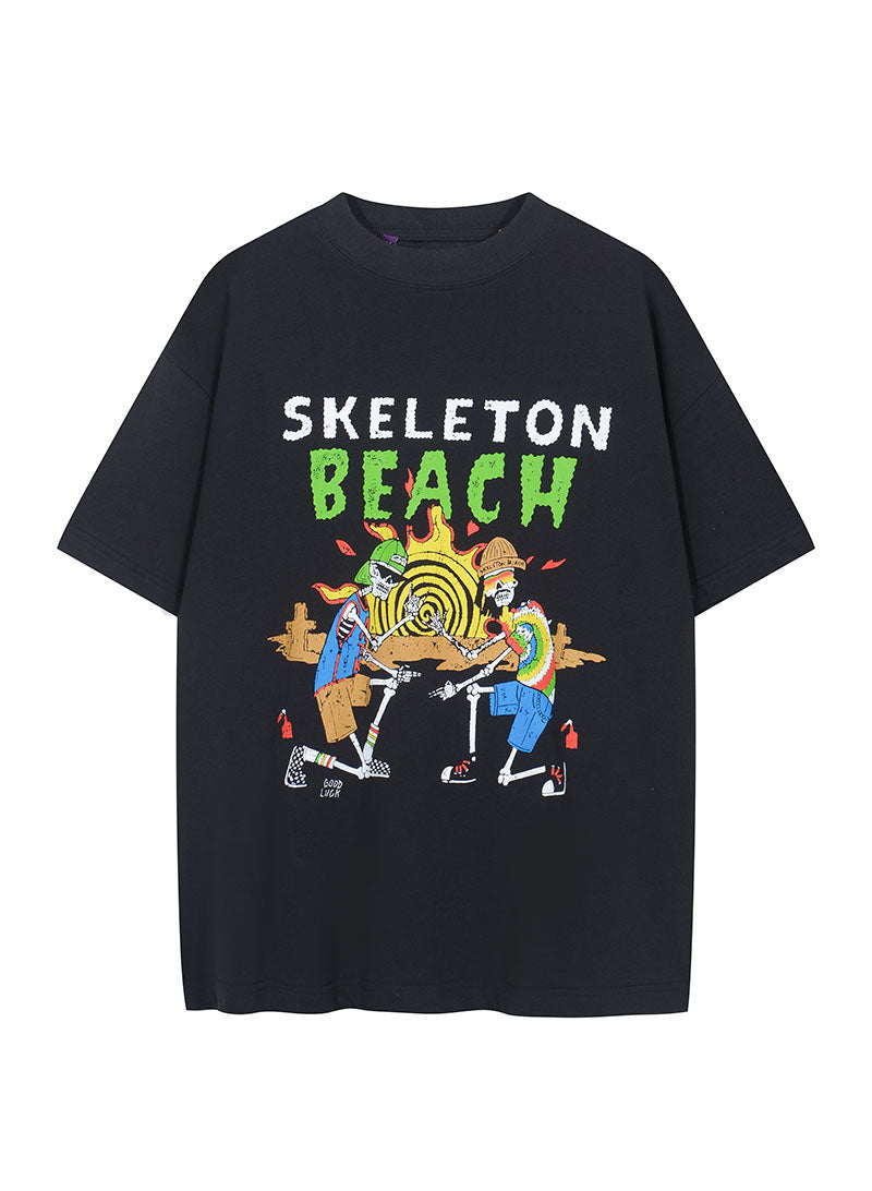 GALLERY DEPT. Skeleton Beach T-shirt Black