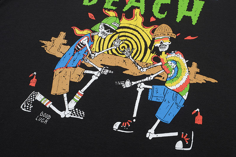 GALLERY DEPT. Skeleton Beach T-shirt Black