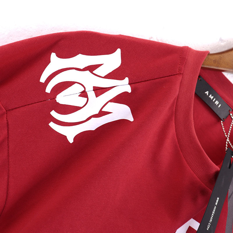 AMIRI  22 SKATER TEE - RED