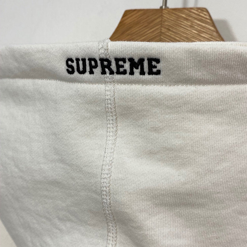 Supreme Swarovski S Logo Hooded Sweatshirt White