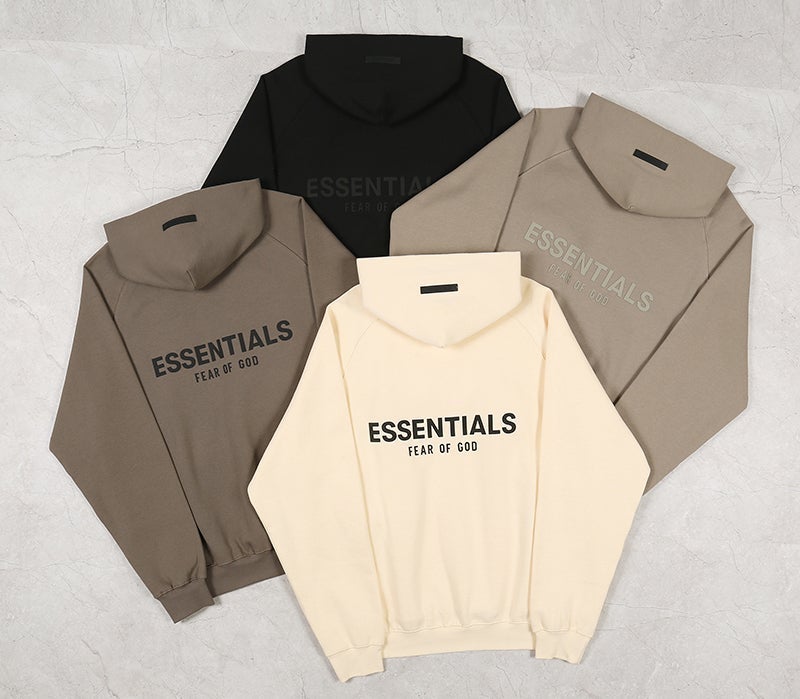 Fear of God Essentials Hoodie Pull-Over Hoodie (SS21) 'Light Heather Oatmeal'