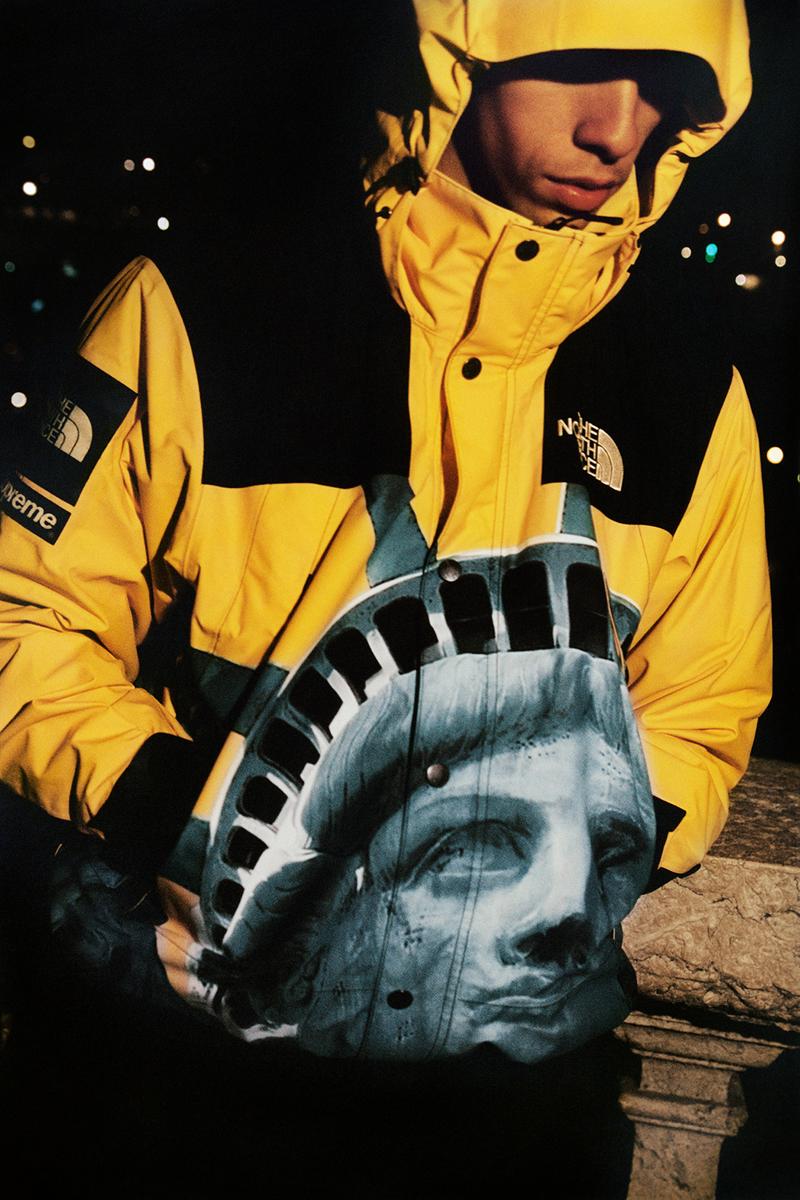 Supreme The North Face Statue of Liberty Mountain Jacket Red