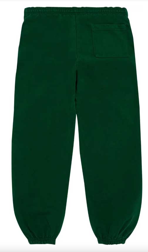 SP5DER HUNTER GREEN SWEATPANTS - GREEN