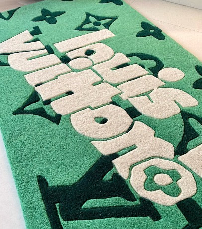 LOUIS VUITTON GRASS RUG