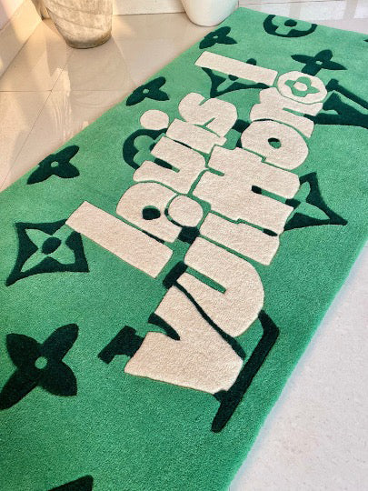 LOUIS VUITTON GRASS RUG