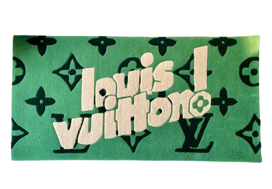 LOUIS VUITTON GRASS RUG