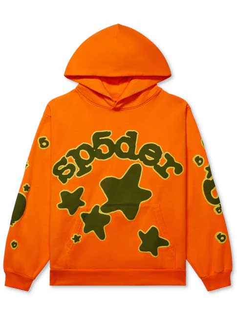 SP5DER BELUNGA HOODIE - ORANGE