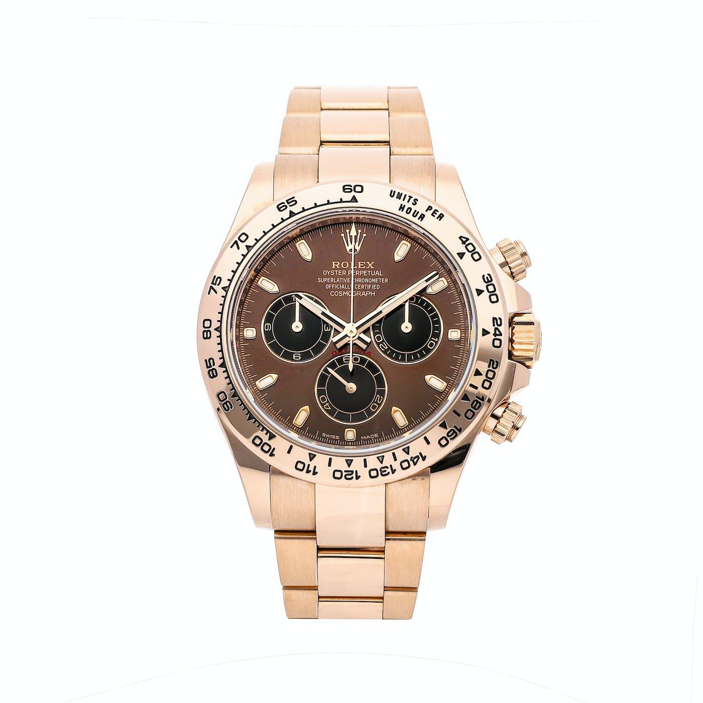 Rolex Daytona Rose Gold Chocolate 116505