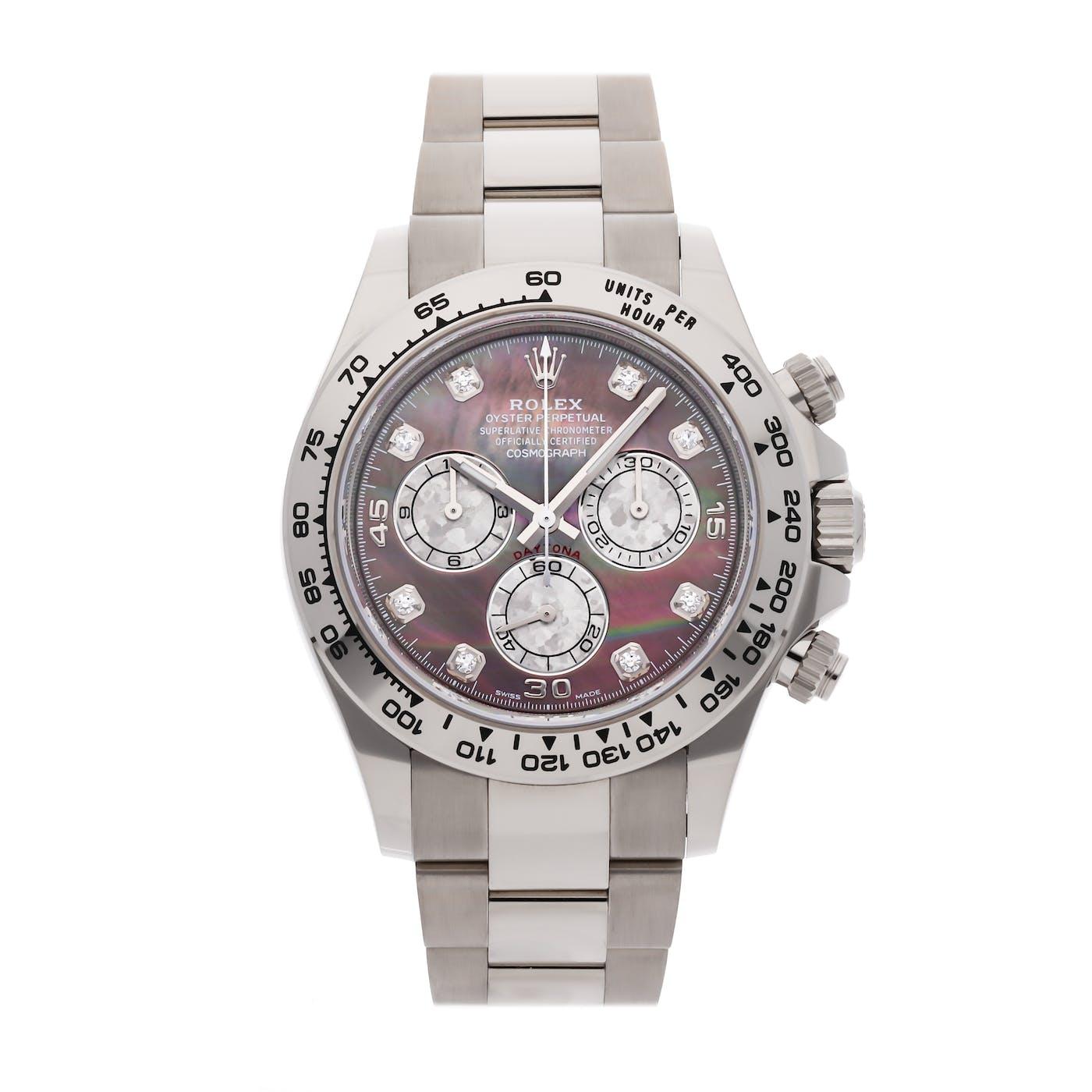 Rolex Daytona White Gold Tahitian MOP 116509