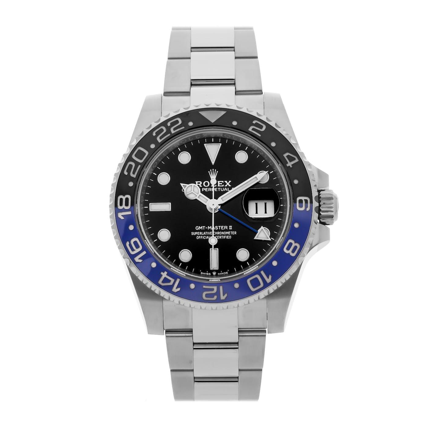 Rolex GMT Master 2 Stainless Steel "Batman" 126710BLNR