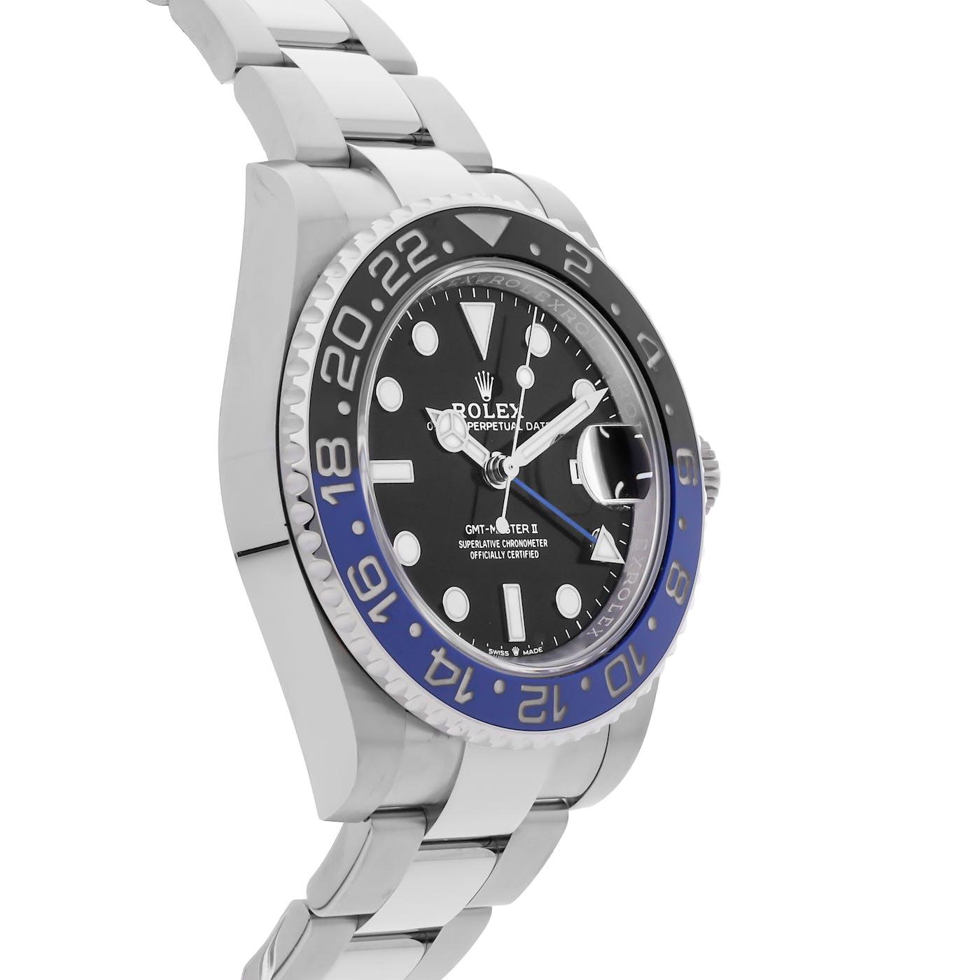 Rolex GMT Master 2 Stainless Steel "Batman" 126710BLNR