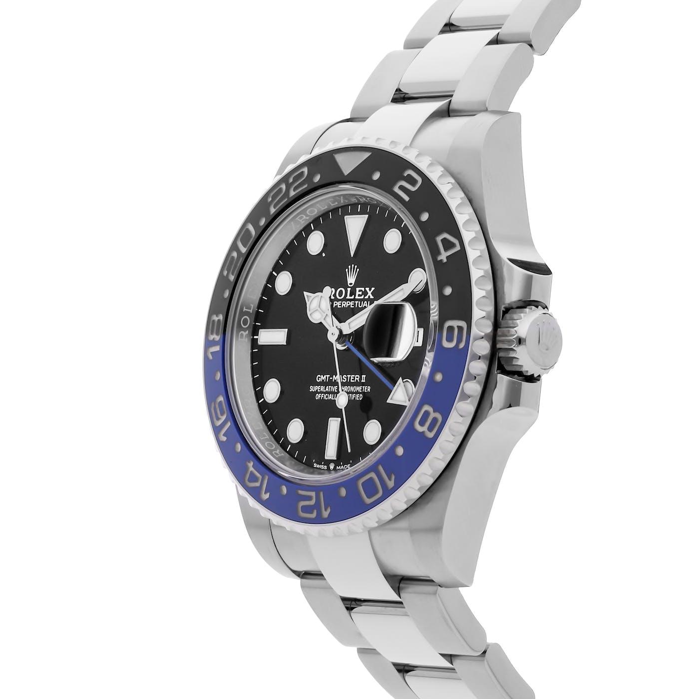 Rolex GMT Master 2 Stainless Steel "Batman" 126710BLNR