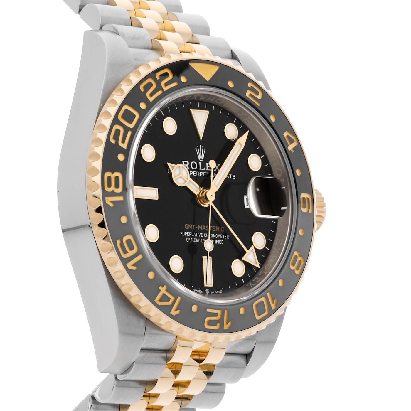 Rolex GMT Master 2 Steel and Yellow Gold 126713GRNR