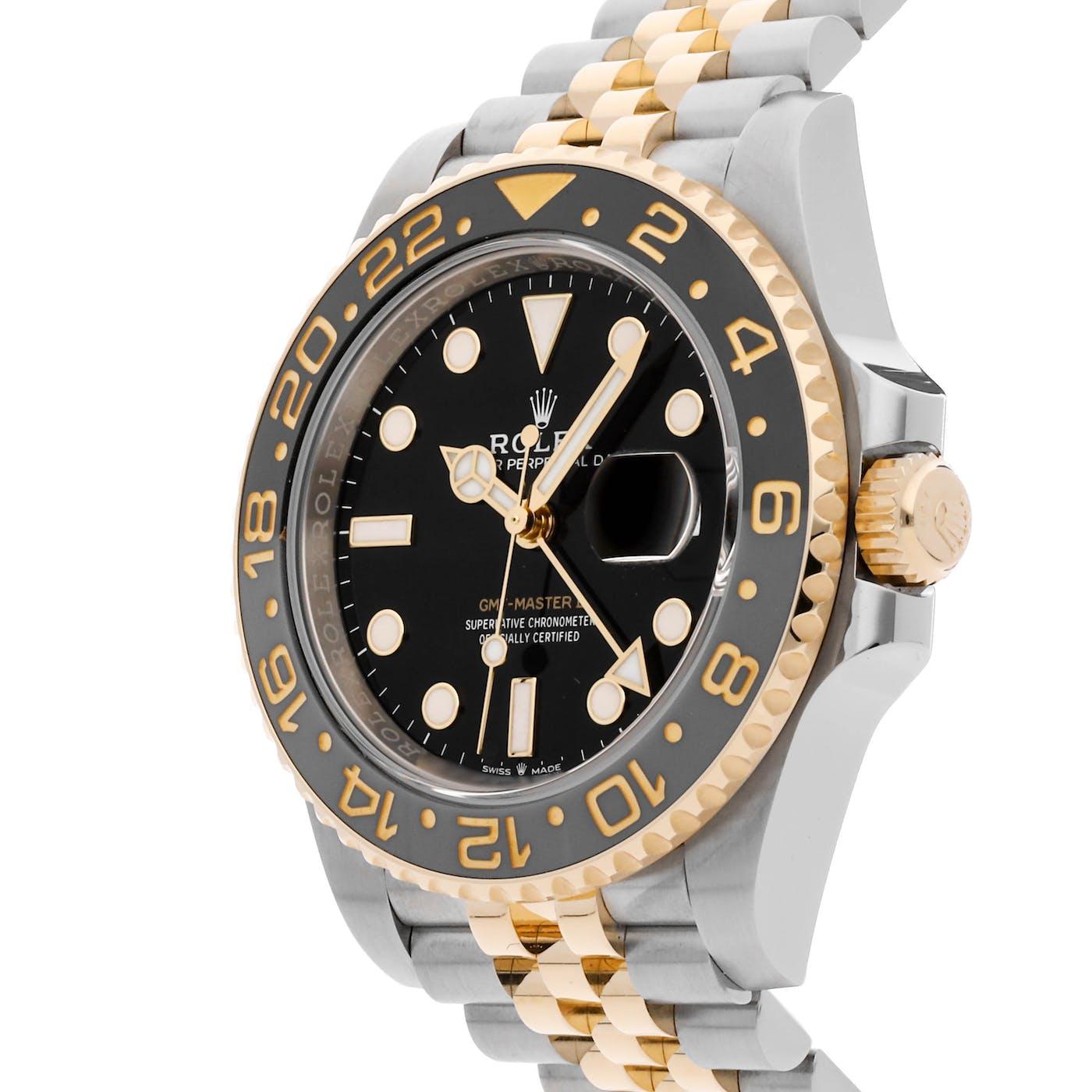 Rolex GMT Master 2 Steel and Yellow Gold 126713GRNR