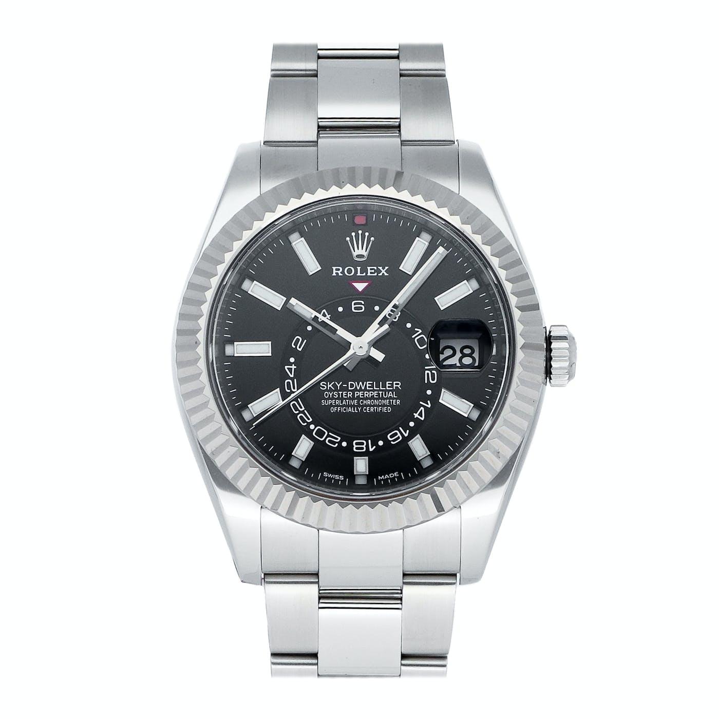 Rolex Skydweller Stainless Steel Black 326934