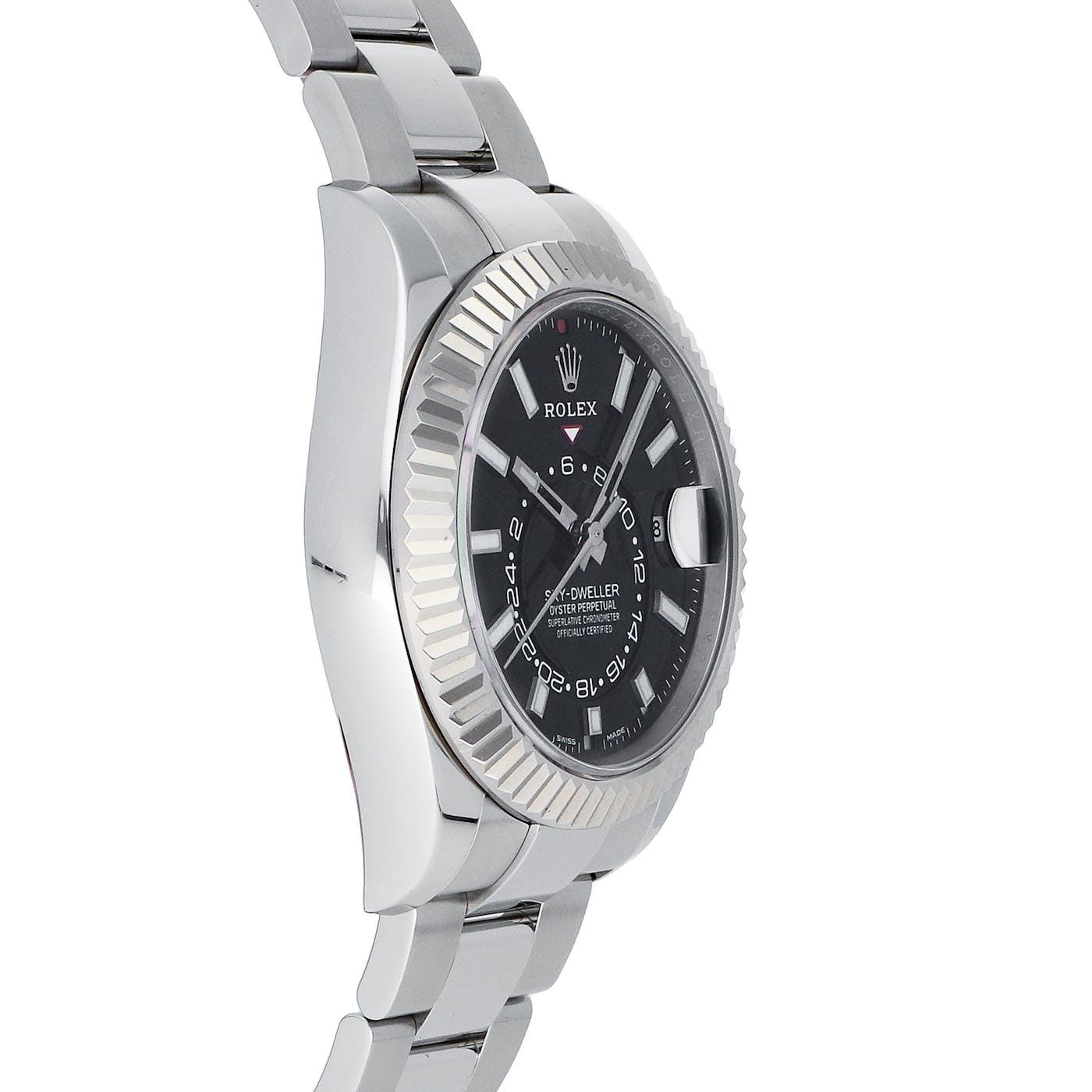 Rolex Skydweller Stainless Steel Black 326934