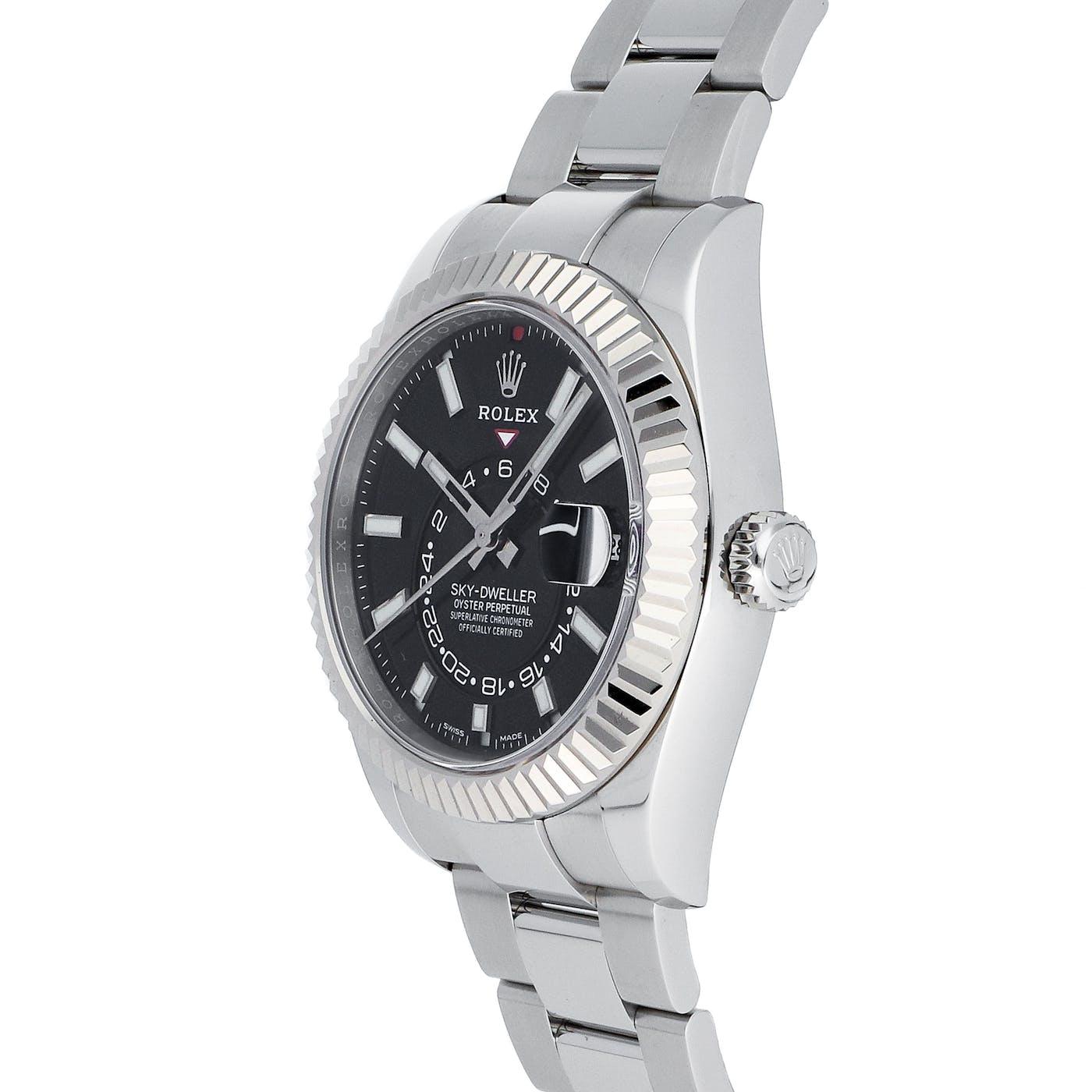 Rolex Skydweller Stainless Steel Black 326934