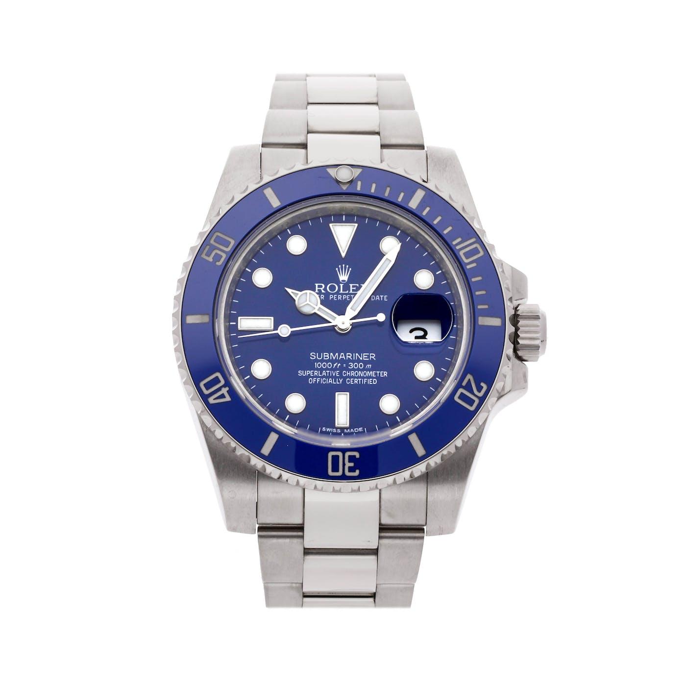 Rolex Smurf Submariner 116619